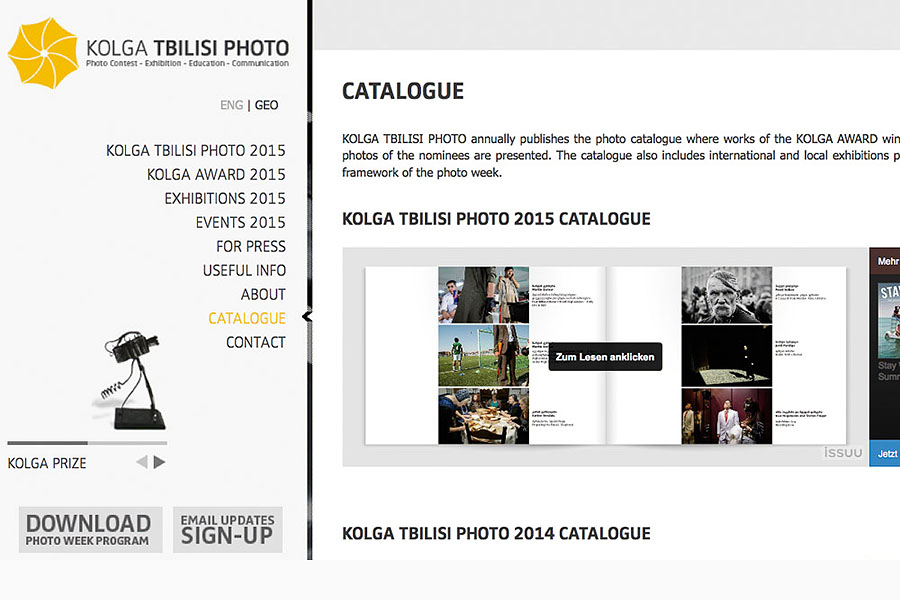 Kolga Tbilisi Foto Festival 2015 | Georgia