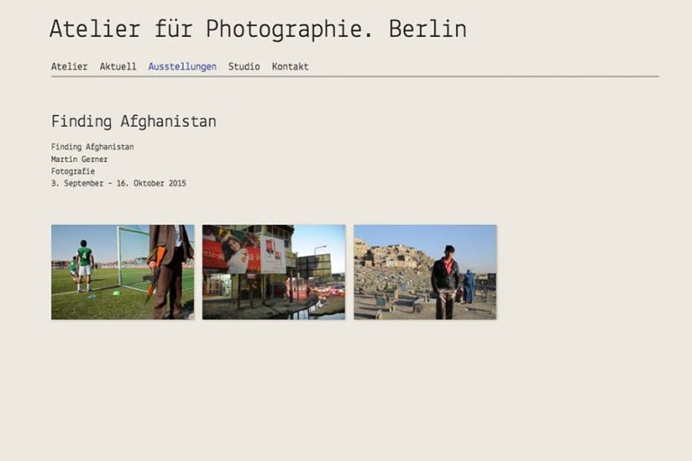 Berlin Atelier Exhibition: Finding Afghanistan