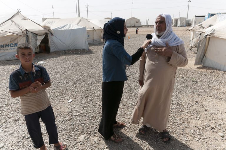 Krieg um Mossul: Goethe im Flüchtlingslager
